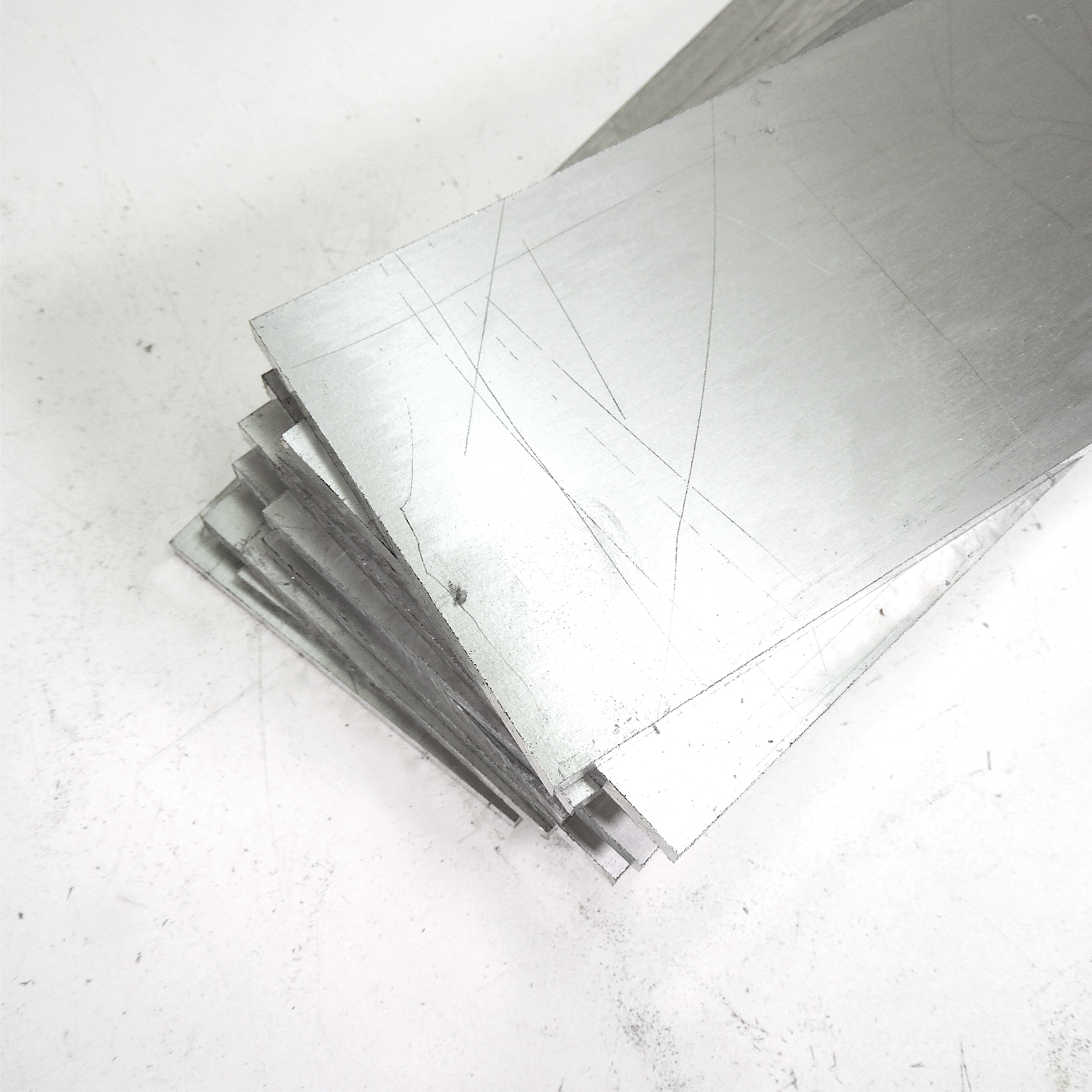 .125″ thick Aluminum SHEET 5.75″ x 15.625″ Long Plate QTY 14 k sku 242580